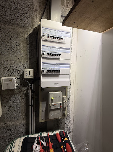 Installation d'un tableau électrique